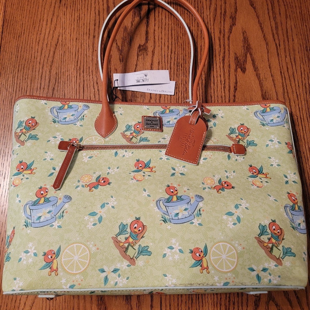 Dooney & Burke Orange Bird Flower and Garden Festival 2022